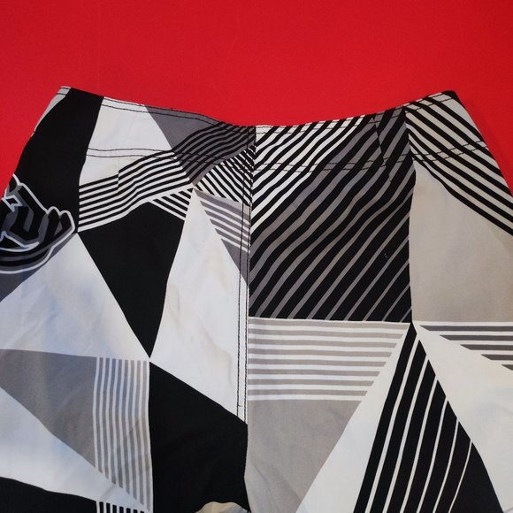 Brody board short grey black white men's size 30 - Picture 5 of 7